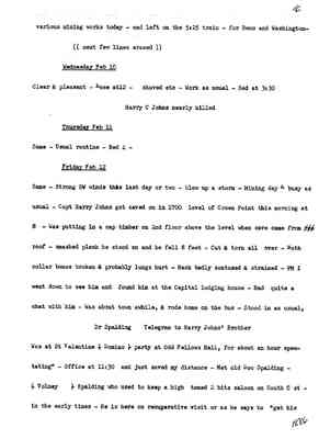Diary 60-2: February, 1886 - preliminary transcript