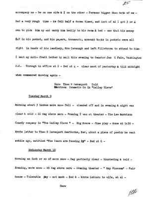 Diary 60-3: March, 1886 - preliminary transcript