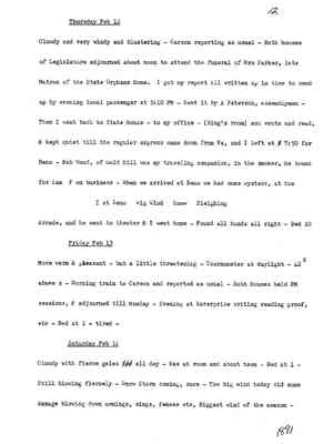 Diary 66-02: February, 1891 - preliminary transcript