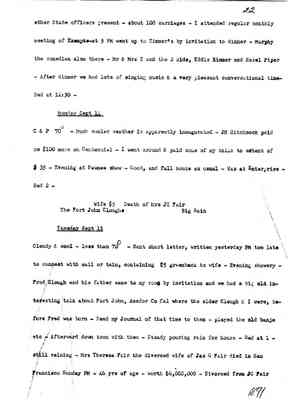 Diary 67-03: September, 1891 - preliminary transcript
