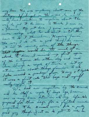 Letter from Jewell H. Spears to Eva S. Moorefield, Dec. 1, 1944