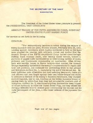 Letter from Col. L. S. Hamel to Eva S. Moorefield, Sept. 16, 1948