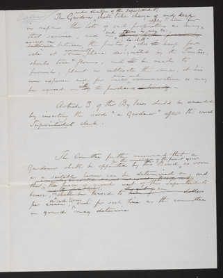 1857-08-10 Trustee Committee on Grounds: Greenhouses, 1831.033.003-009