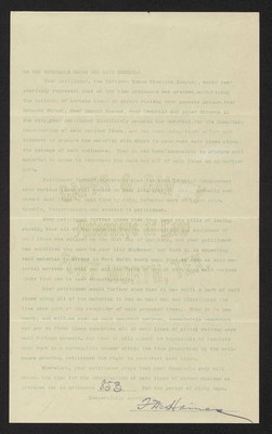Council Proceedings:  June 5 and June 19, 1903