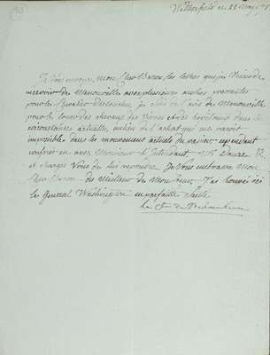 No. 79: Lettre Rochambeau à B de V 22 mai 1781 - 1781/05/22