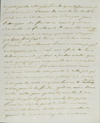 No. 121: Brouillon lettre à x - Organisation défense de Newport - 1780/08/01