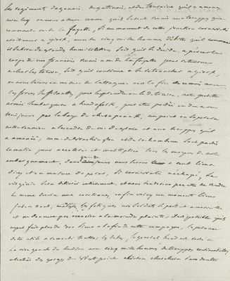 No. 126: Brouillon lettre au prince de Condé - 1781/09/05