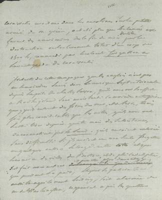 No. 165: Brouillon lettre B de V au prince de Montbarrey - 1780/10/22