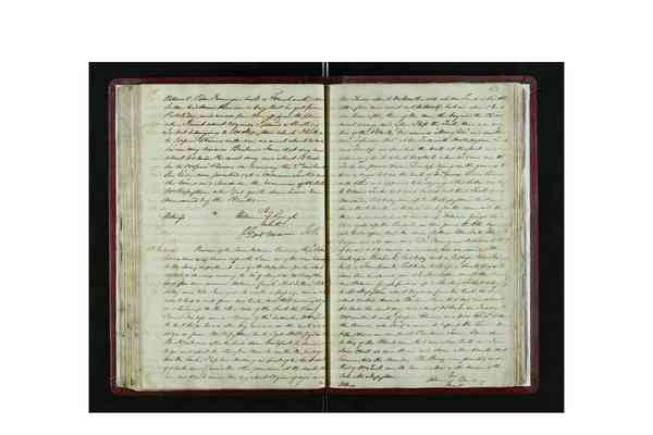 QSA869682 1840 Depositions re murder of Stapylton June, Book of Trials held at Moreton Bay DR24302