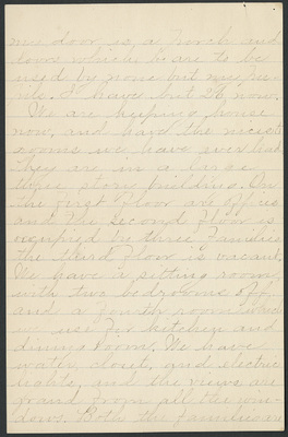 Anna Cole letter to Celestia Colby 11 Sep 1892