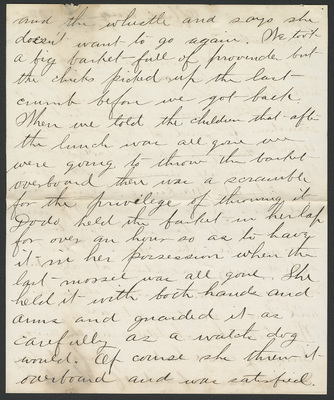 Branch Colby letter to Celestia Colby 4 Aug 1892
