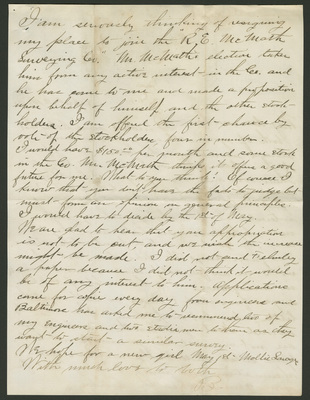 Branch Colby letter to Celestia Colby 24 Apr 1893