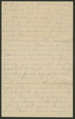 Cordelia Davis letter to Celestia Colby 27 Mar 1892