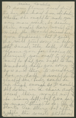Linus Lindsley letter to Bradley 3 Jan 1895