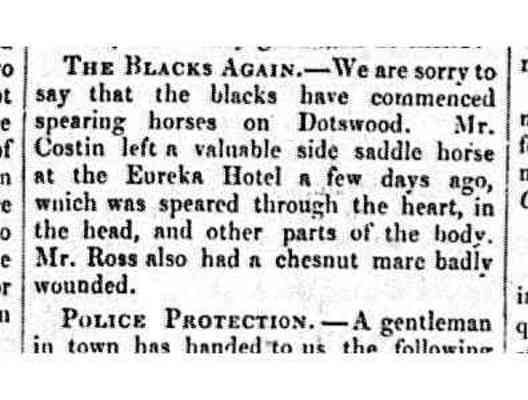 Port Denison Times, 2 February 1867, p3 [1]