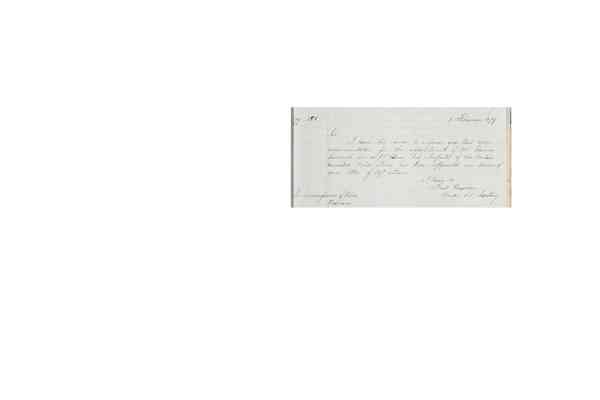 QSA861631 1879 Letter from Colonial Secretary to Commissioner of Police 1 February, General Letterbook, Colonial Secretarys Office, DR92200