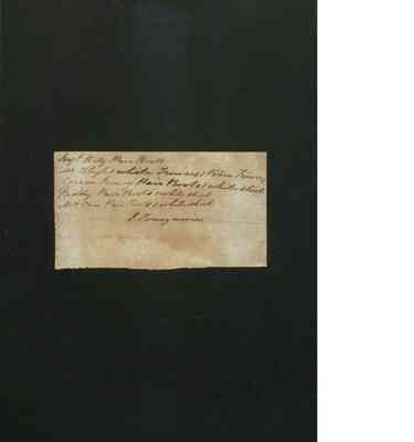 QSA86143 c1854 Note from Frederick Walker to John Bungarrie undated, Accounts for goods and services supplied to Native Police 1848–1857, DR83508-2