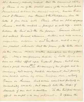 Mahan letter to Paul Dana, 1899 Nov 6