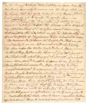 Letter of William Woodford, 1775 Dec. 30 (laid before the Convention on 2 Jan. 1776).