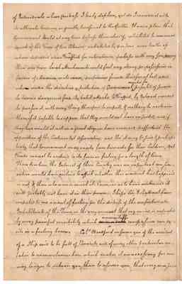 Letter of Robert Howe, 1776 Jan. 6.