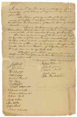 Petition of the committee of Norfolk County, 1776 May 6.