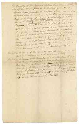Report of the Committee of Privileges and Elections regarding certain slaves in the Public Gaol, 1776 June 7.