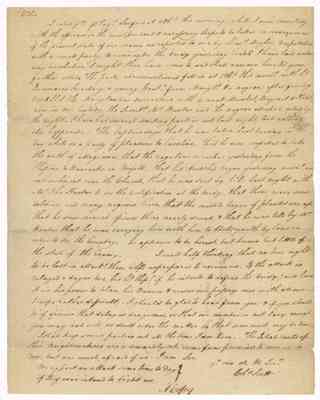 Letter of Charles Scott, 1775 Nov. 26.