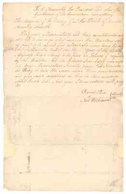 Petition of the vestry of Henrico Parish, 1775 Dec. 14.