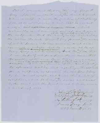 Grays, George P. : Petition to Remain in the Commonwealth, Richmond City