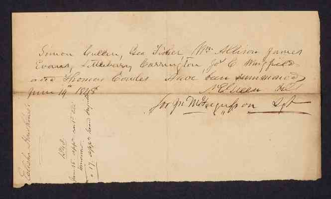Hawkins, Elisha : Petition to Remain in the Commonwealth, Richmond City