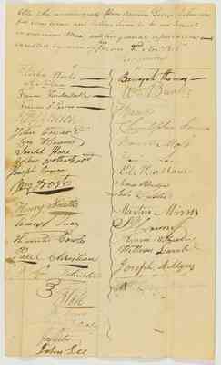 Johnson, George : Petition to Remain in the Commonwealth, Richmond City