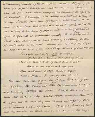 Letter to Helen E. Mahan from Alfred T. Mahan, 1894 Oct 28