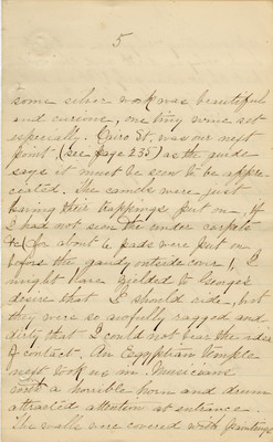 Letter From Eliza Fisher to Ann F. Fisher, August 9,1893