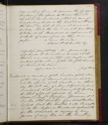 Trustees Records, Vol. 1, 1835 (page 056)