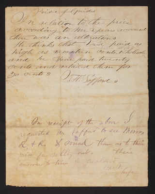Letter: To Col. Folsom from T.H. Safford, Guidebooks Lost in Boston Fire, 1873, page 2