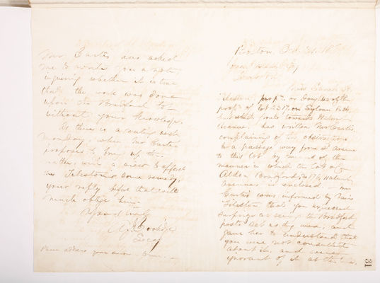Copying Book: Secretary's Letters, 1860 (page 031)