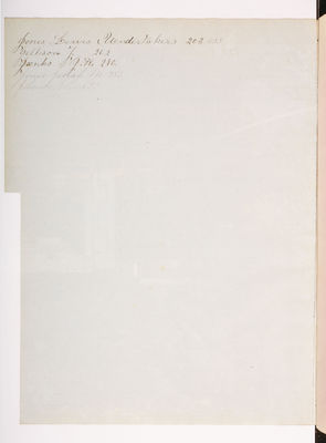 Copying Book: Secretary's Letters, 1860 (index page 005b)