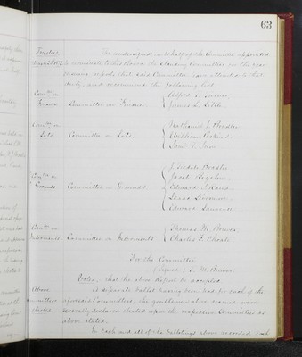 Trustees Records, Vol. 5, 1870 (page 063)