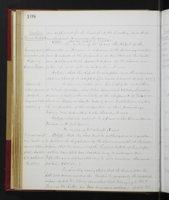 Trustees Records, Vol. 5, 1870 (page 108)