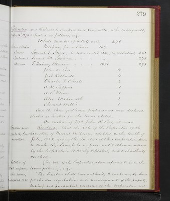 Trustees Records, Vol. 5, 1870 (page 279)