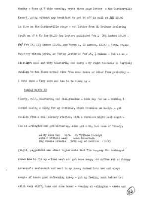 Diary 77-03: March, 1901 - preliminary transcript