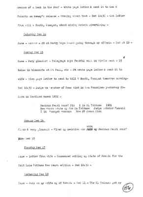 Diary 77-12: December, 1901 - preliminary transcript
