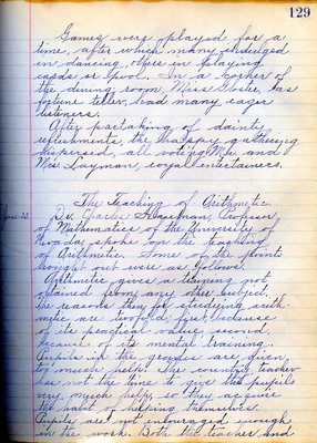 Summer School Diary, part 3B - 1914