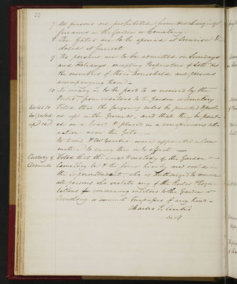 Records of Committees, Volume 1, 1831 (page 022)
