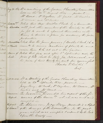 Records of Committees, Volume 1, 1831 (page 023)