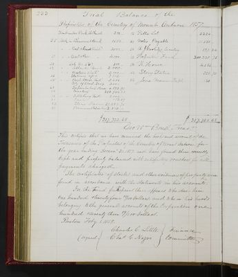 Trustees Records, Vol. 2, 1854 (page 233)
