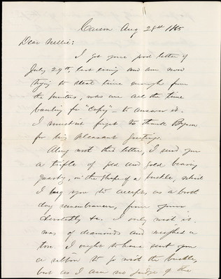 09. Harry's Letters, August-September 1865