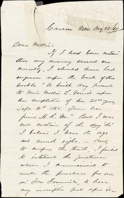 August 28, 1865 pg 1 letter 2