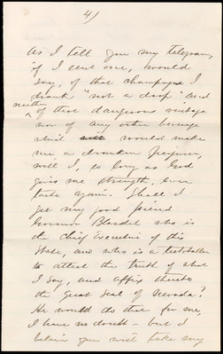 13. Harry's Letters, November 1865