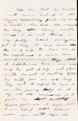 27. Relatives' Letters:  July 31 - August 18, 1866